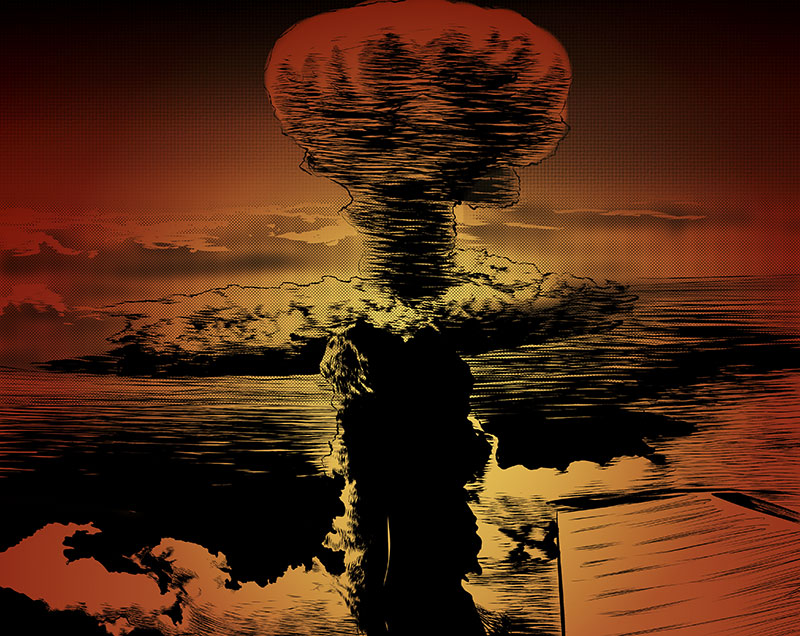 Dropping the Atom bomb